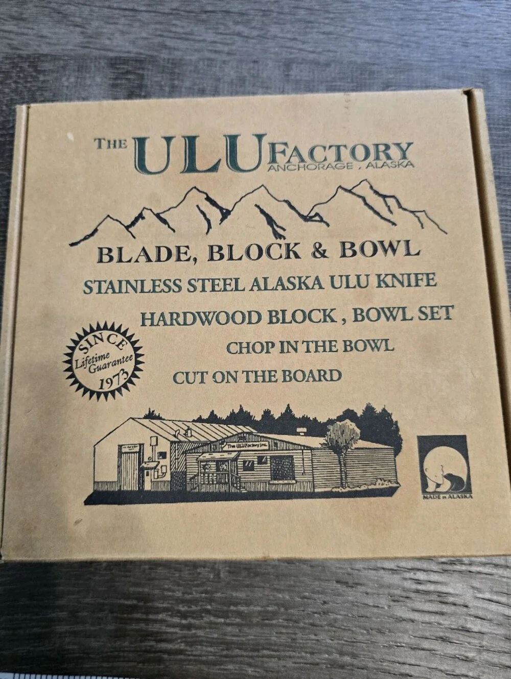 Ulu Knife And Chopping Bowl